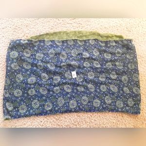 AMERICAN BACK ROADS - Scarf - Blue/Green with Pattern